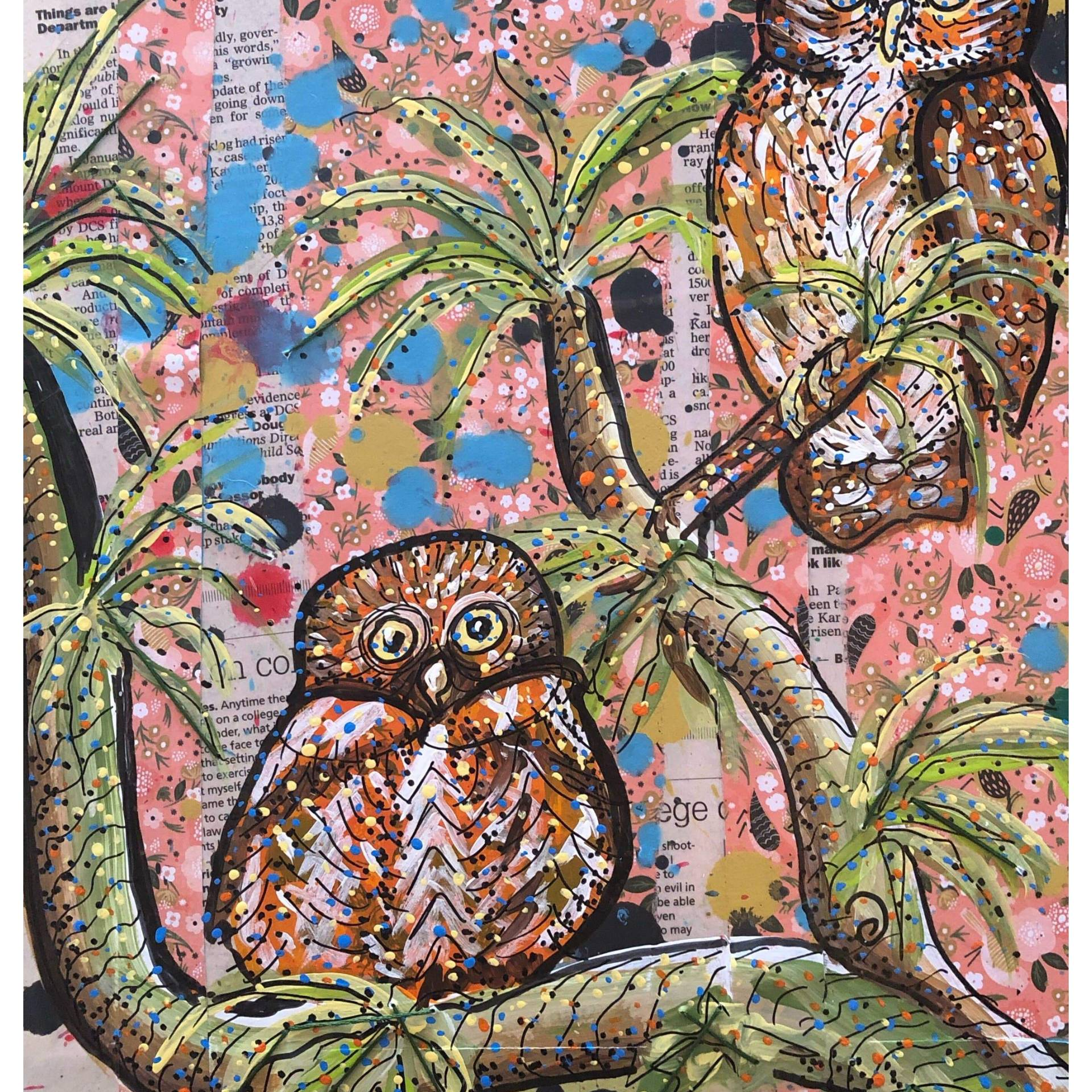 Least Pygmy Owl - Heather Freitas - fine art home deccor