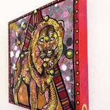 Leo - Floral Edition - Heather Freitas - fine art home deccor