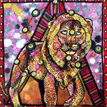 Leo - Floral Edition - Heather Freitas - fine art home deccor