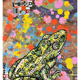 Leopard Frog - Heather Freitas - fine art home deccor