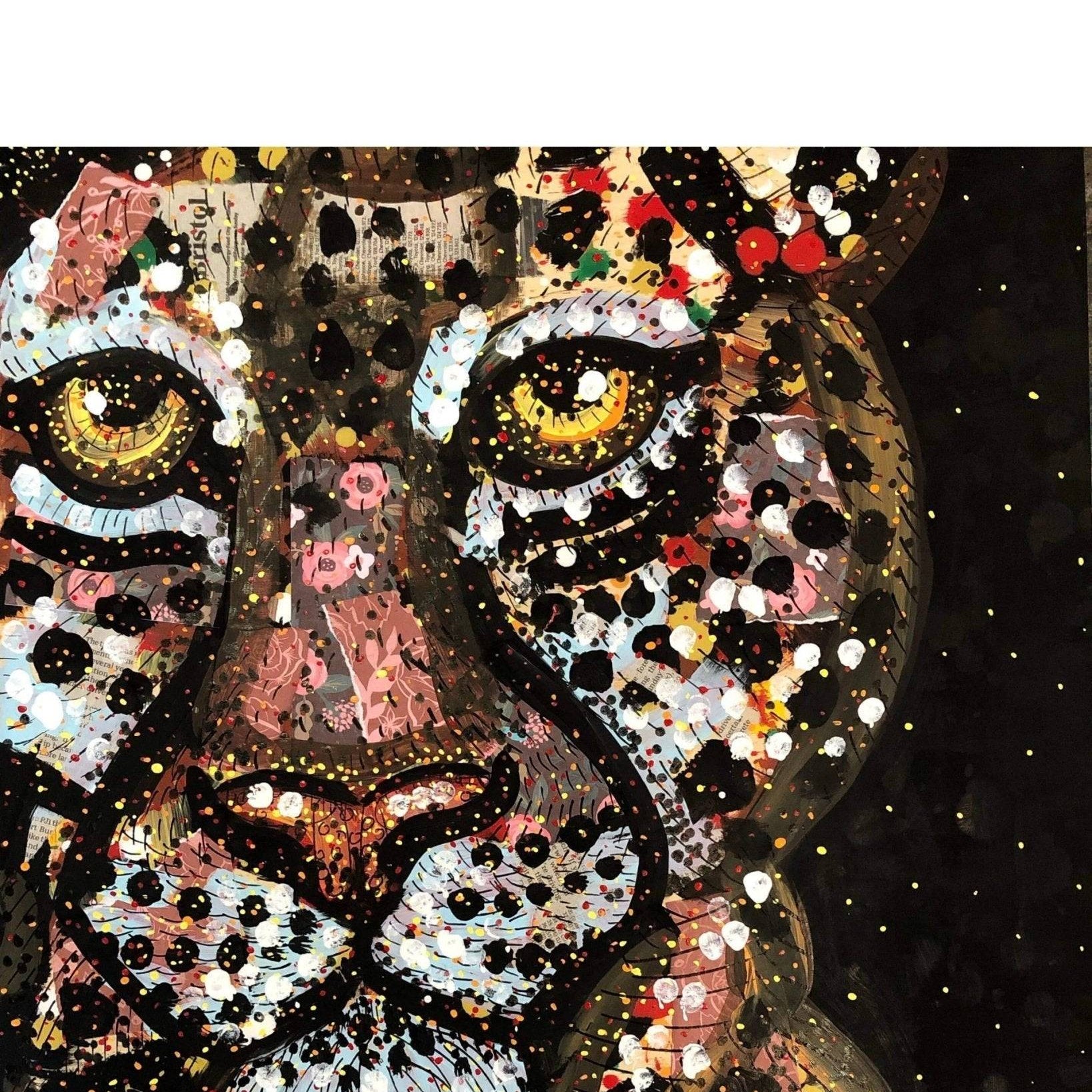 Leopard Lily - Heather Freitas - fine art home deccor