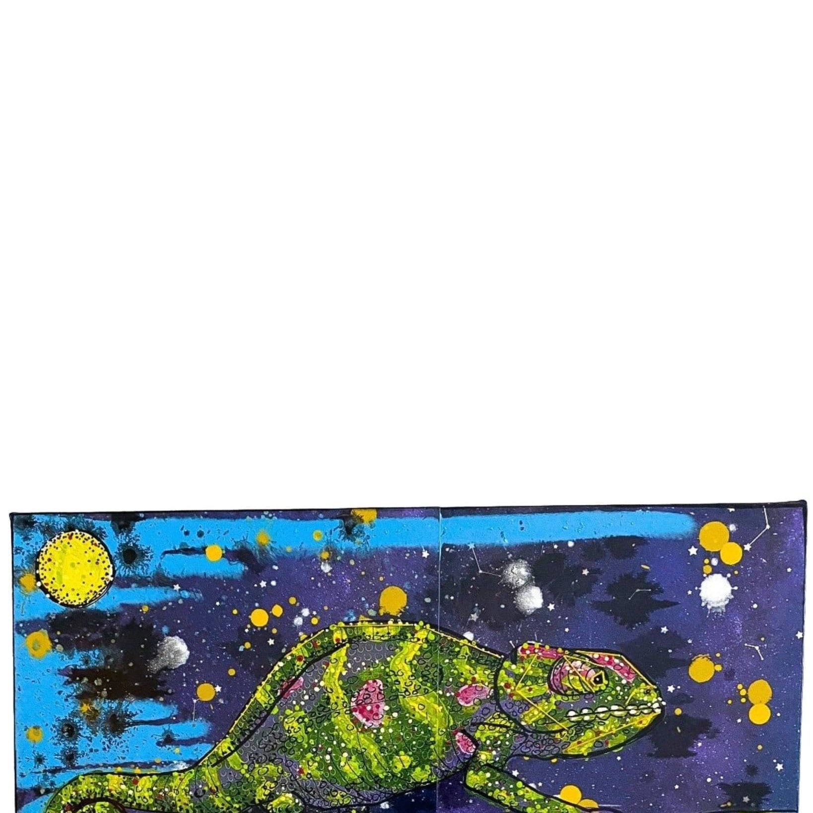 Lesser Chameleon - Heather Freitas - fine art home deccor
