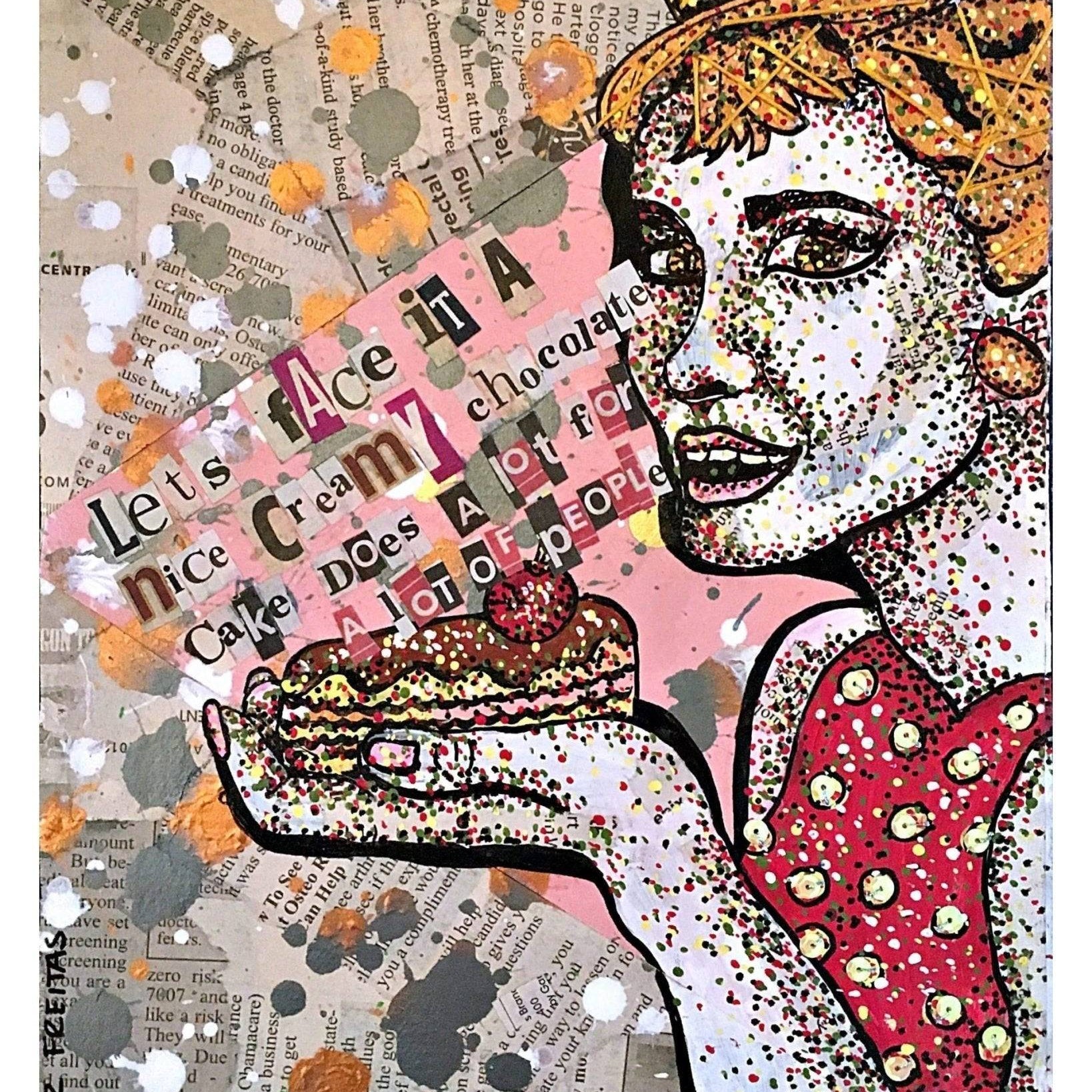 Let’s Face It - Heather Freitas - fine art home deccor