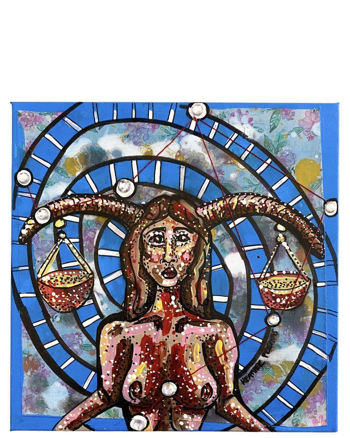 Libra - Original Painting - Heather Freitas 