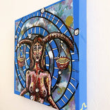 Libra - Original Painting - Heather Freitas - fine art home deccor