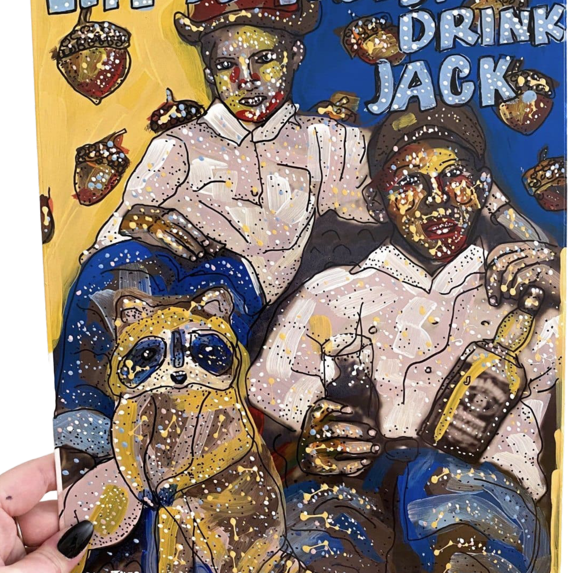 Life Is Nuts - Heather Freitas - fine art home deccor