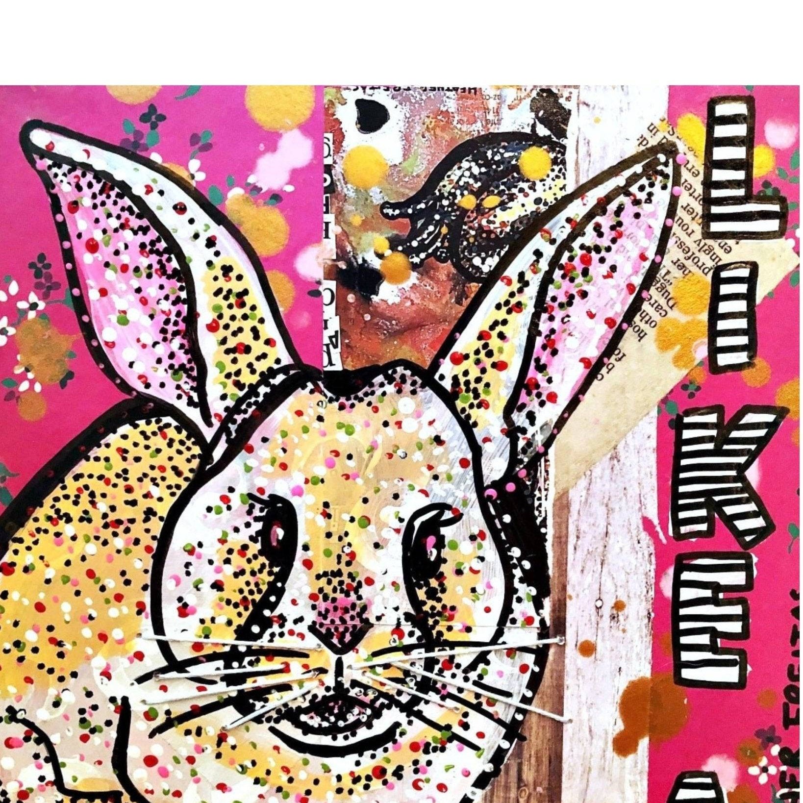 Like A Rabbit - Heather Freitas - fine art home deccor