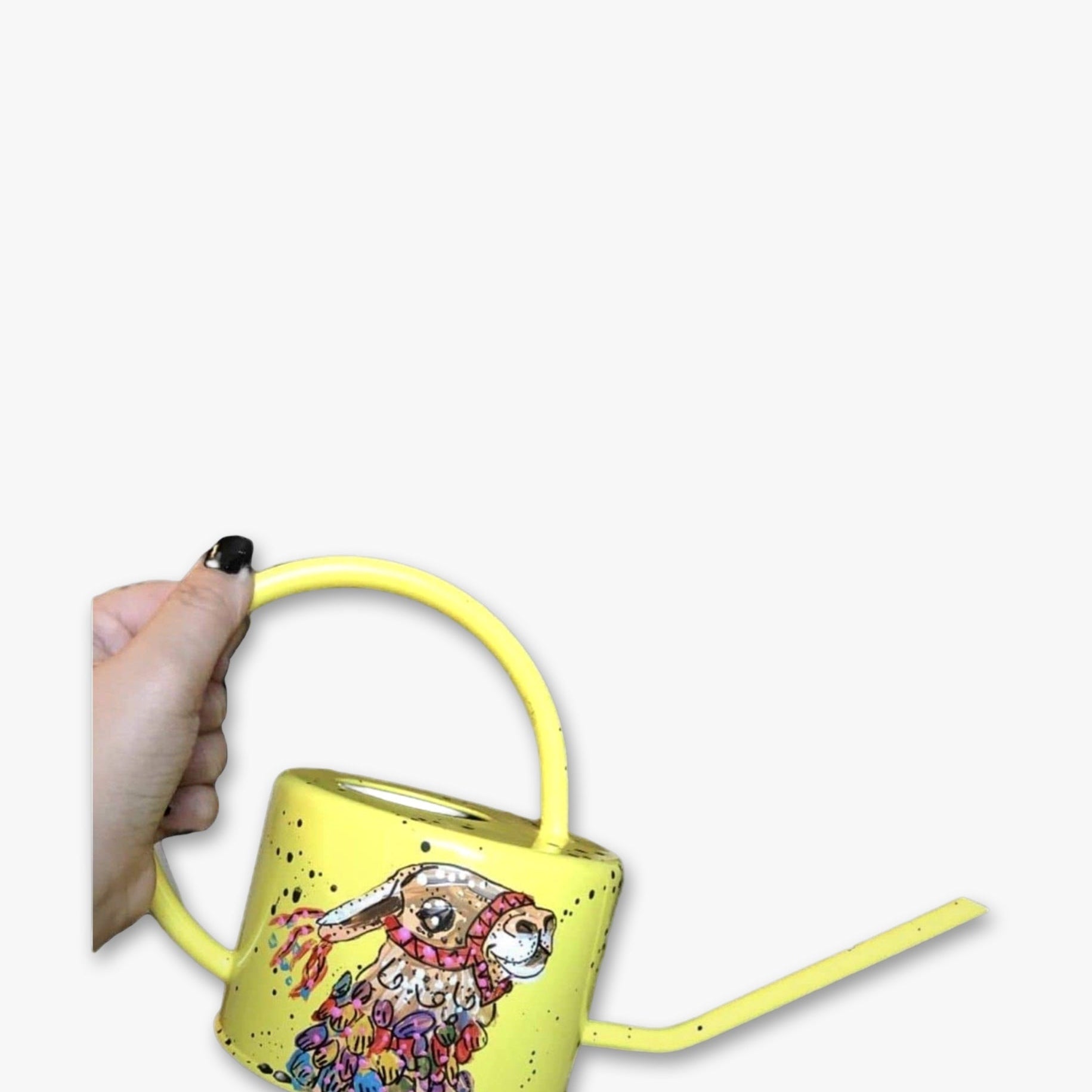Llama Watering Can - Heather Freitas - fine art home deccor