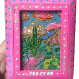 Lost Dutchman - mini original painting - Heather Freitas - fine art home deccor