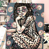 Lou Von Bright - Heather Freitas - fine art home deccor