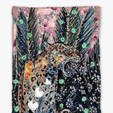 Love Me, Love Me Not ( Fine Art Tapestry With Beaded Accents ) - Heather Freitas - fine art home deccor