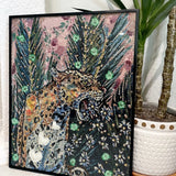 Love Me, Love Me Not ( Fine Art Tapestry With Beaded Accents ) - Heather Freitas - fine art home deccor