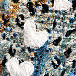 Love Me, Love Me Not ( Fine Art Tapestry With Beaded Accents ) - Heather Freitas - fine art home deccor