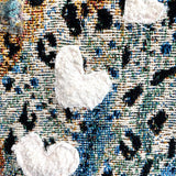 Love Me, Love Me Not ( Fine Art Tapestry With Beaded Accents ) - Heather Freitas - fine art home deccor