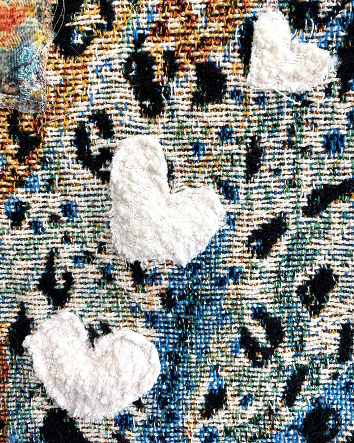 Love Me, Love Me Not - Fine Art Tapestry With Beaded Accents - Heather Freitas 