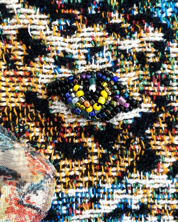 Love Me, Love Me Not - Fine Art Tapestry With Beaded Accents - Heather Freitas 