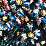 Love Me, Love Me Not ( Fine Art Tapestry With Beaded Accents ) - Heather Freitas - fine art home deccor