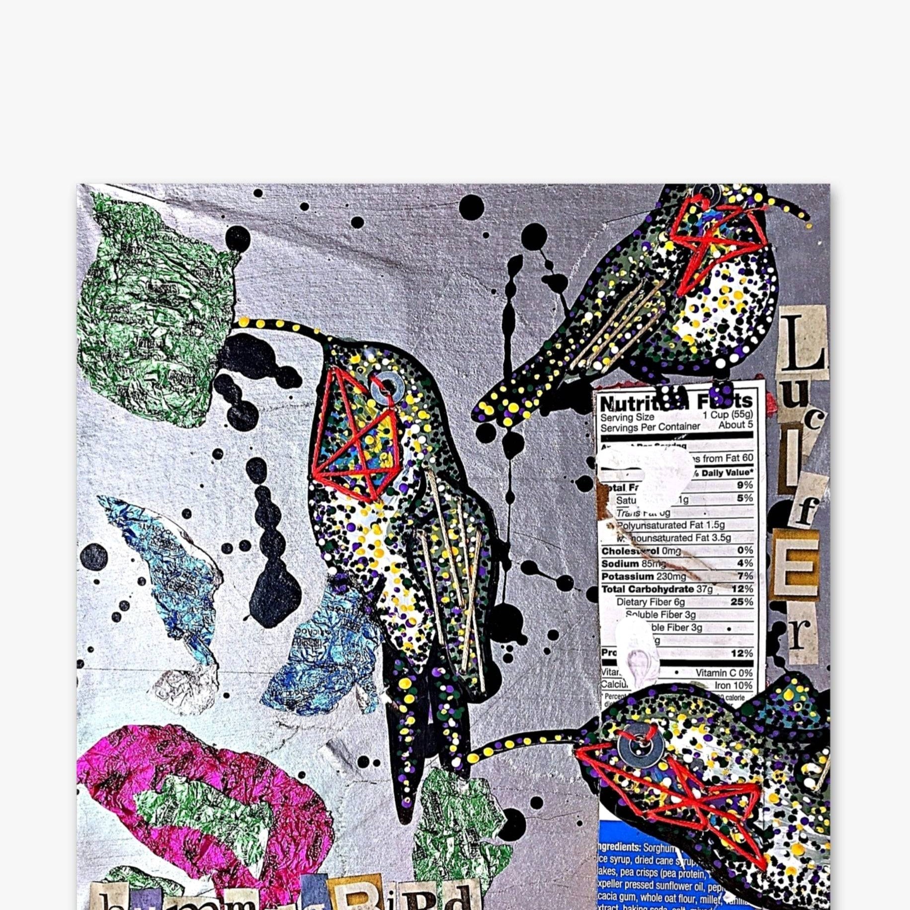 Lucifer Hummingbird - Heather Freitas - fine art home deccor