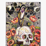 Lucifer Hummingbird - Poppy Edition - Heather Freitas - fine art home deccor