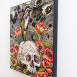 Lucifer Hummingbird - Poppy Edition - Heather Freitas - fine art home deccor