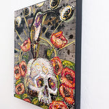 Lucifer Hummingbird - Poppy Edition - Heather Freitas - fine art home deccor
