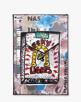 Lucky Lights - Candy Cigarettes - Heather Freitas - fine art home deccor