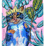 Luv in’ On A Prayer Cat - Heather Freitas - fine art home deccor