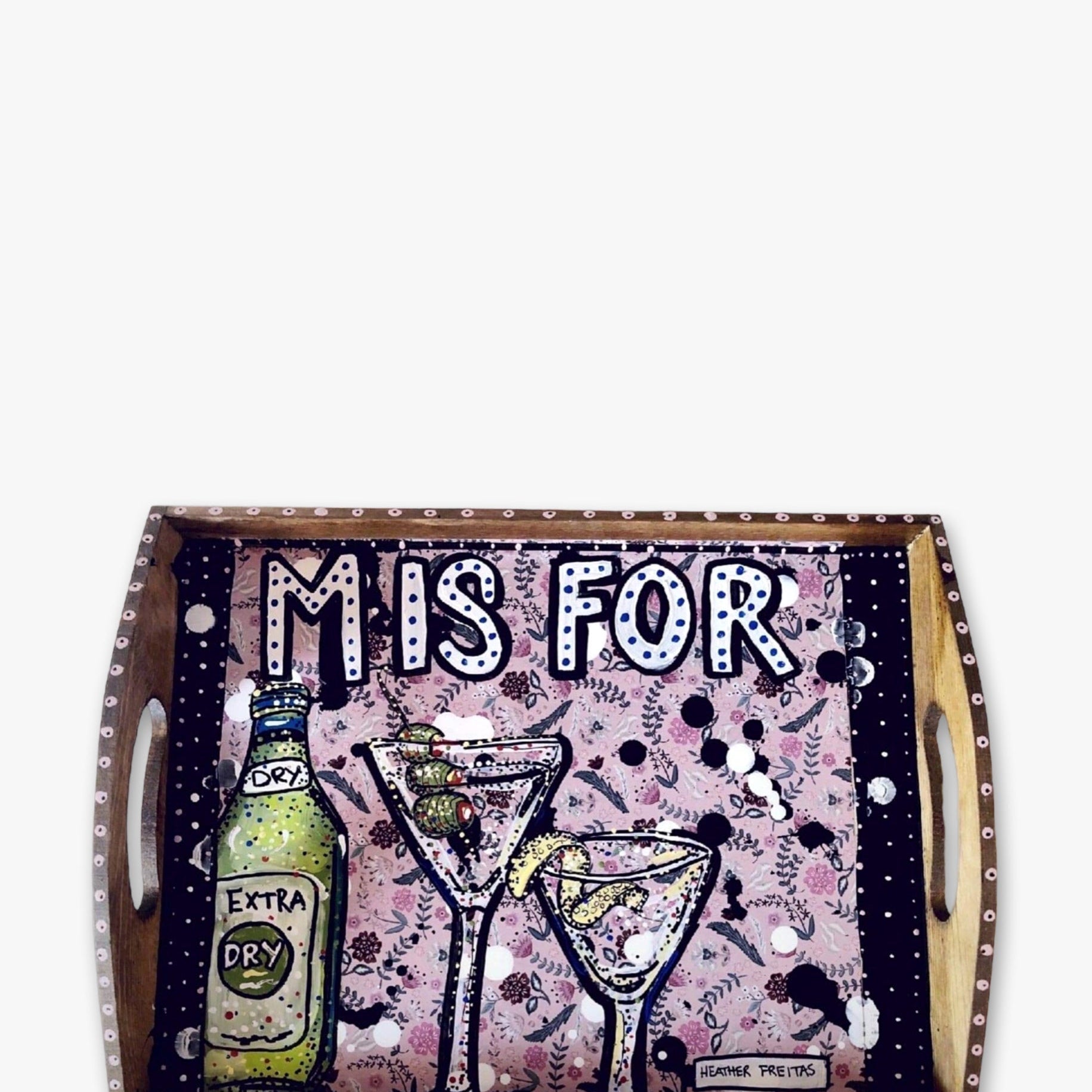 M Is For Martini - Heather Freitas - fine art home deccor