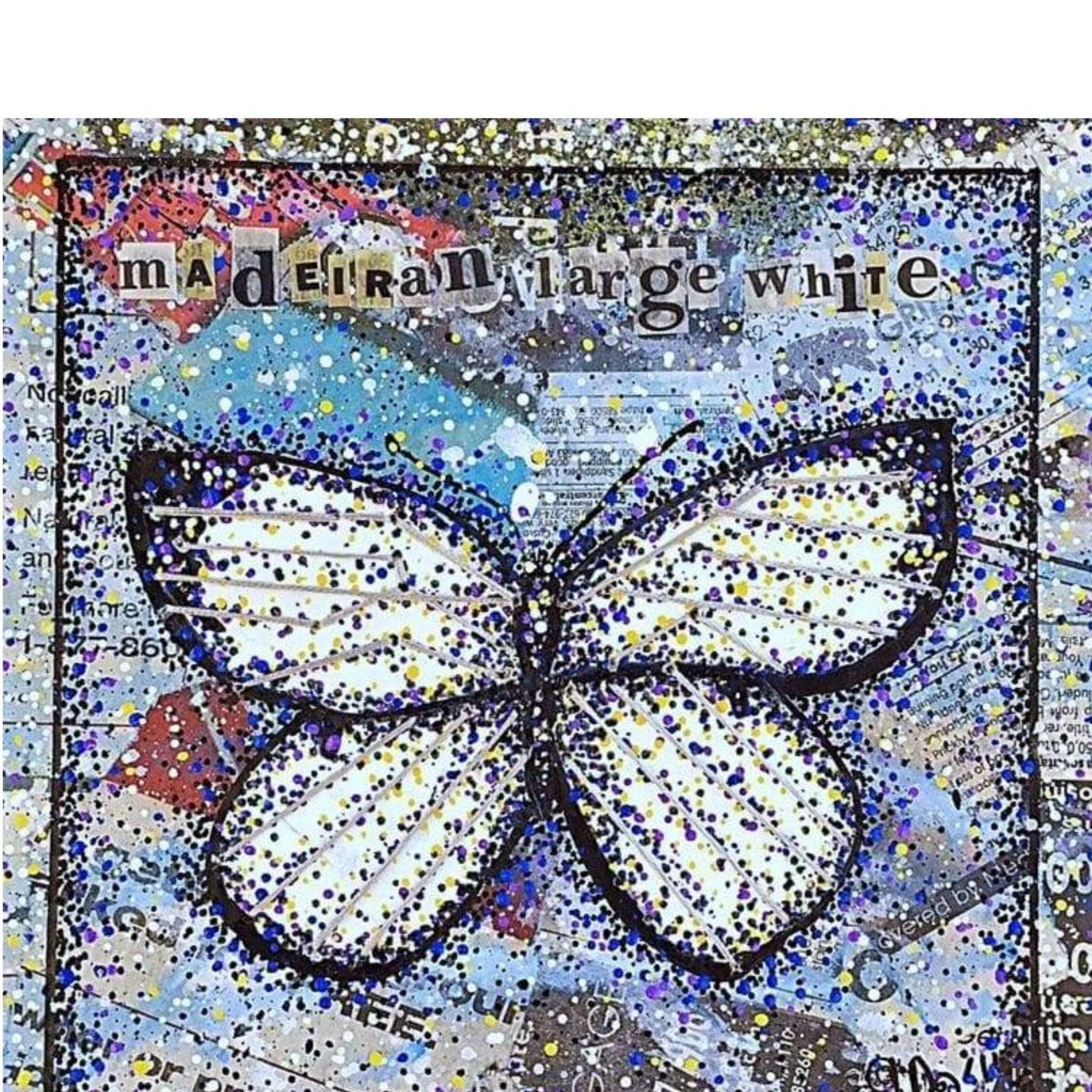 Maderine Large White - Heather Freitas - fine art home deccor