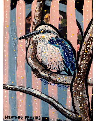 Marquesas Kingfisher - Heather Freitas - fine art home deccor