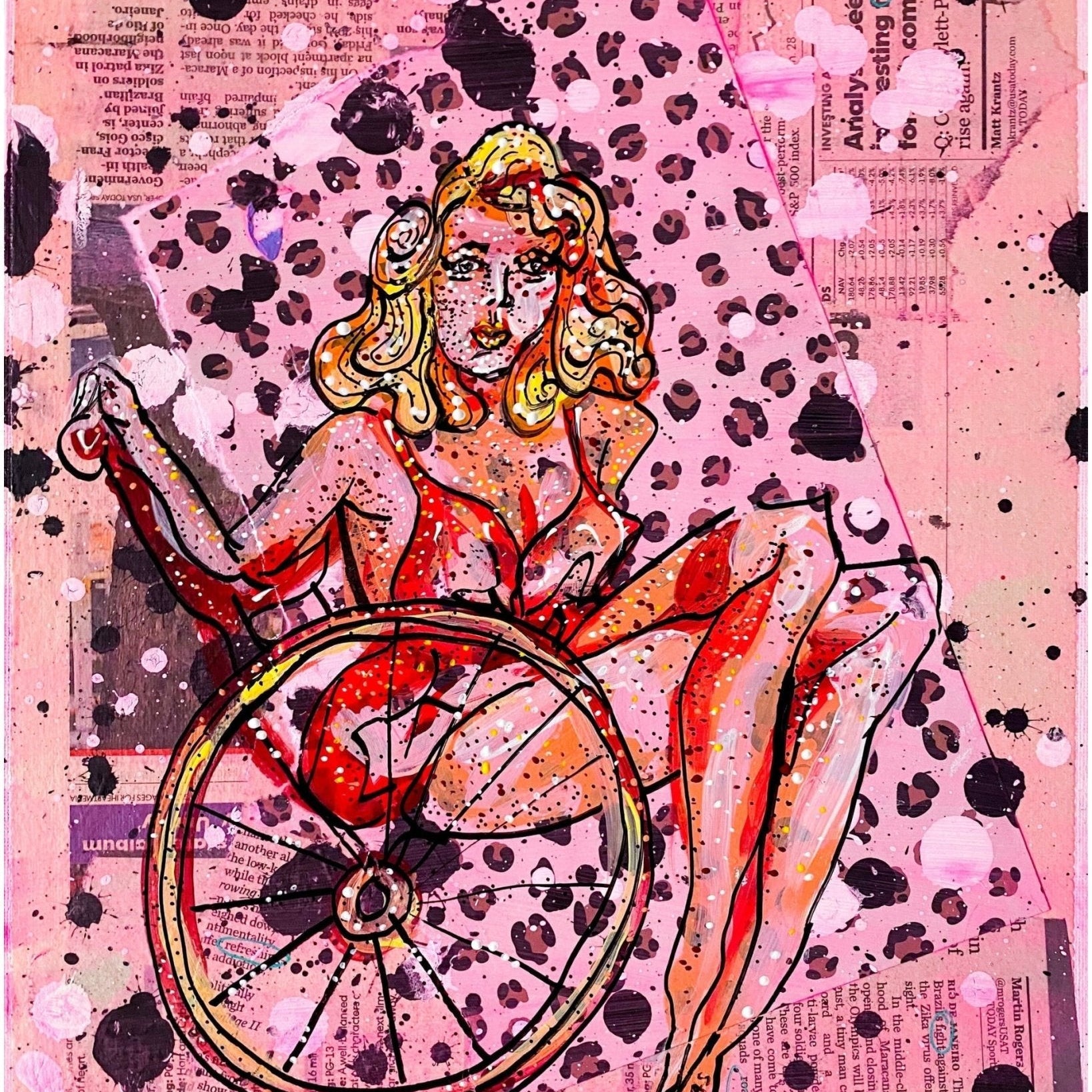 Meals On Wheels - Heather Freitas - fine art home deccor