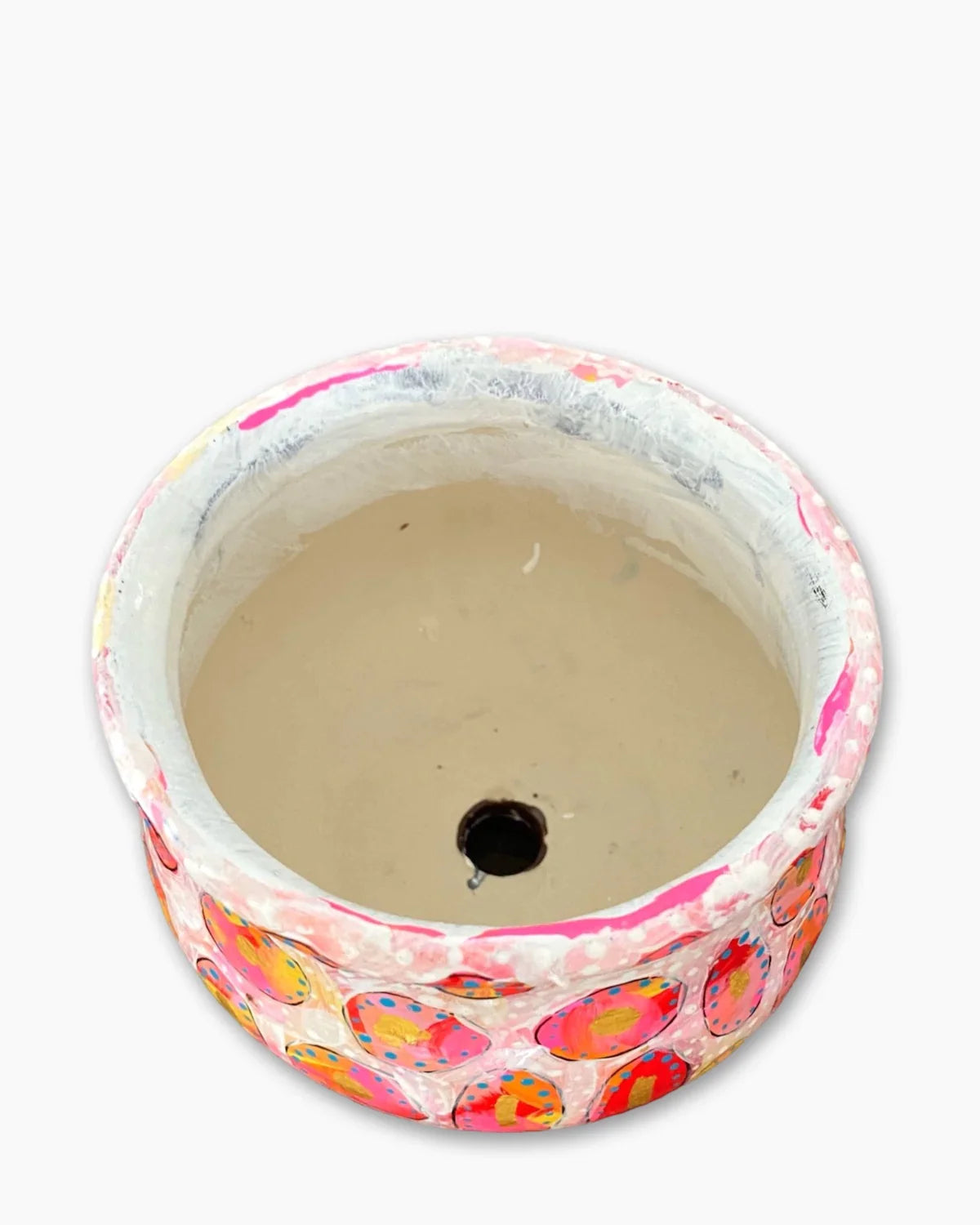 Meet Mary Yoshi Planter With 23k Gold Accents - Heather Freitas - fine art home deccor