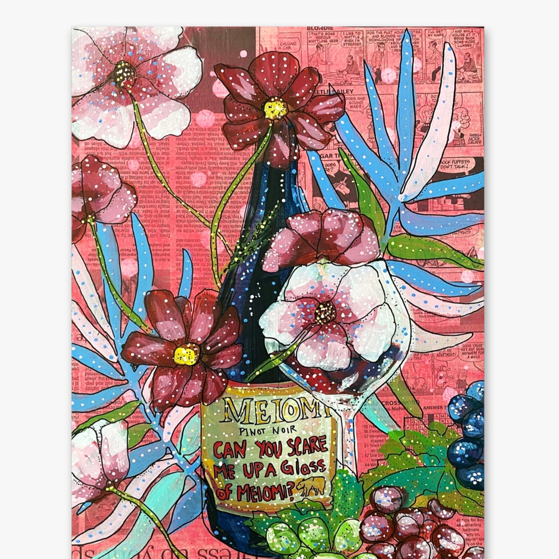 Meiomi ( Original Painting ) - Heather Freitas - fine art home deccor