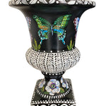 Metamorphosis Butterfly Urn Vase - Heather Freitas - fine art home deccor