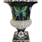 Metamorphosis Butterfly Urn Vase - Heather Freitas - fine art home deccor