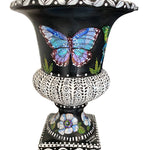 Metamorphosis Butterfly Urn Vase - Heather Freitas - fine art home deccor