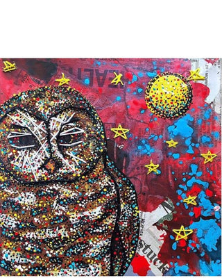 Mexican Spotted Owl - Heather Freitas - fine art home deccor