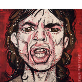 Mic Jagger - Heather Freitas - fine art home deccor