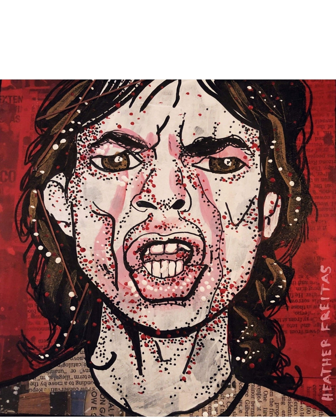 Mic Jagger - Heather Freitas 