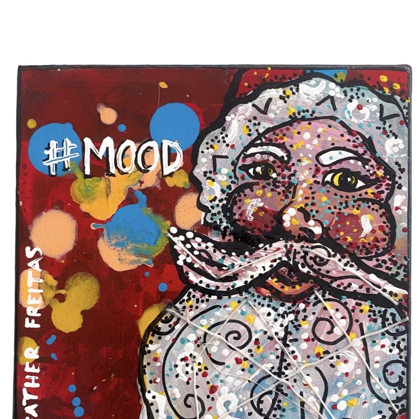 #Mood Santa - Heather Freitas - fine art home deccor