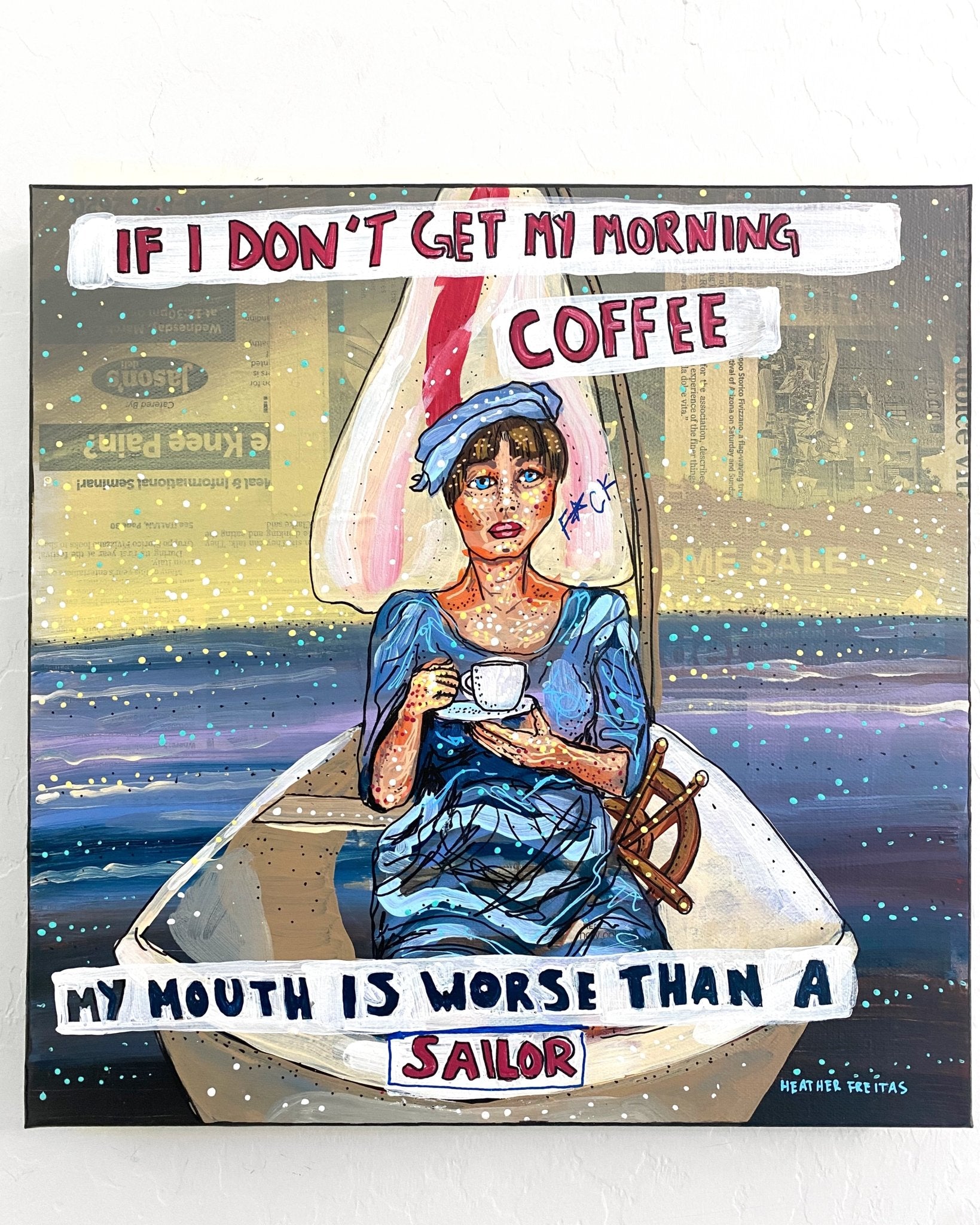Morning Coffee - Heather Freitas 
