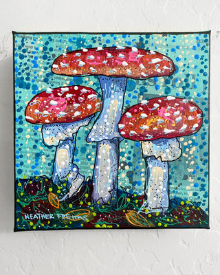 Mushroom Rainfall ( Original Painting )