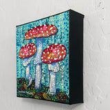 Mushroom Rainfall ( Original Painting )