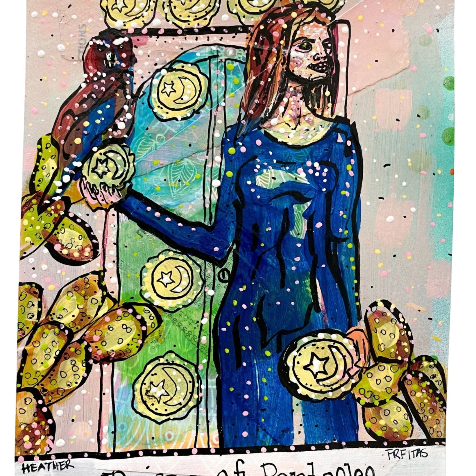 Nine Of Pentacles - Heather Freitas 