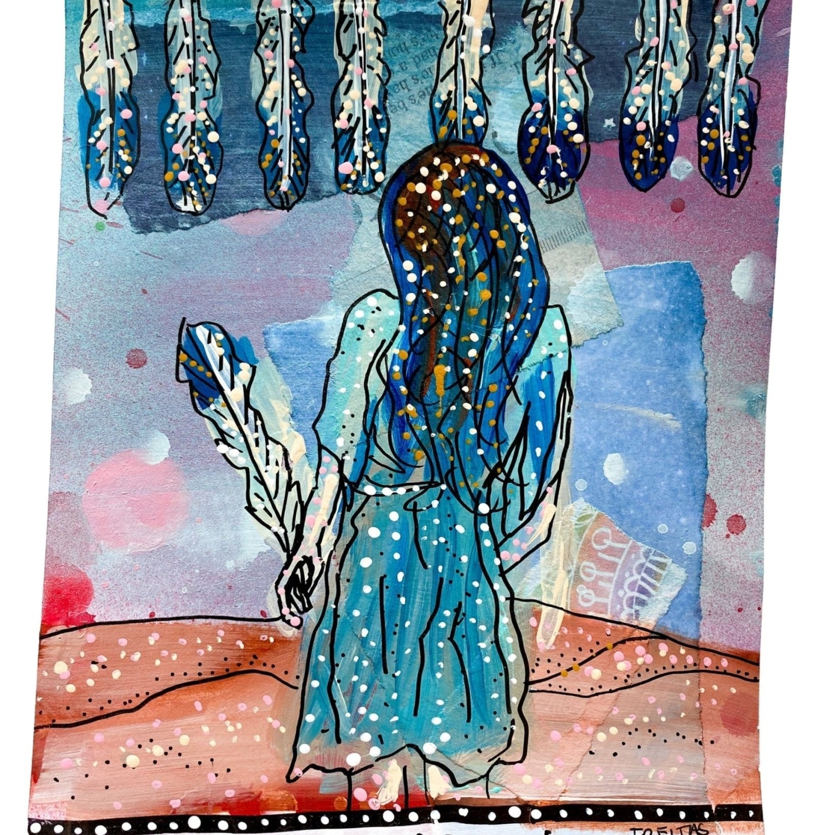 Nine Of Wands - Heather Freitas 