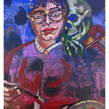 Not Now Death - I’m Painting - Heather Freitas 