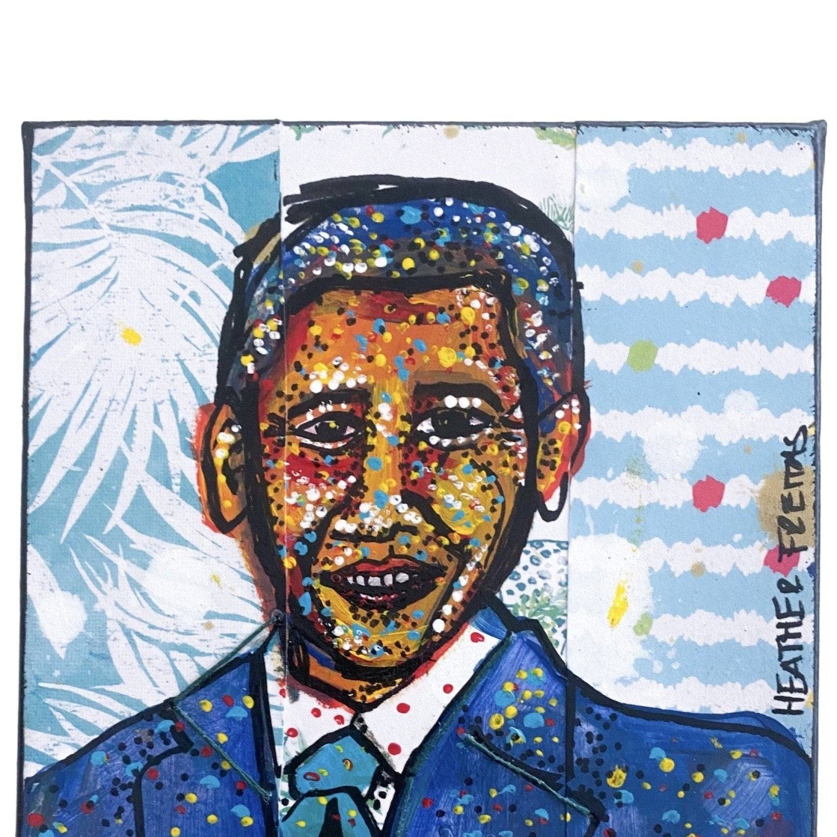 Obama Portrait Study - Heather Freitas 