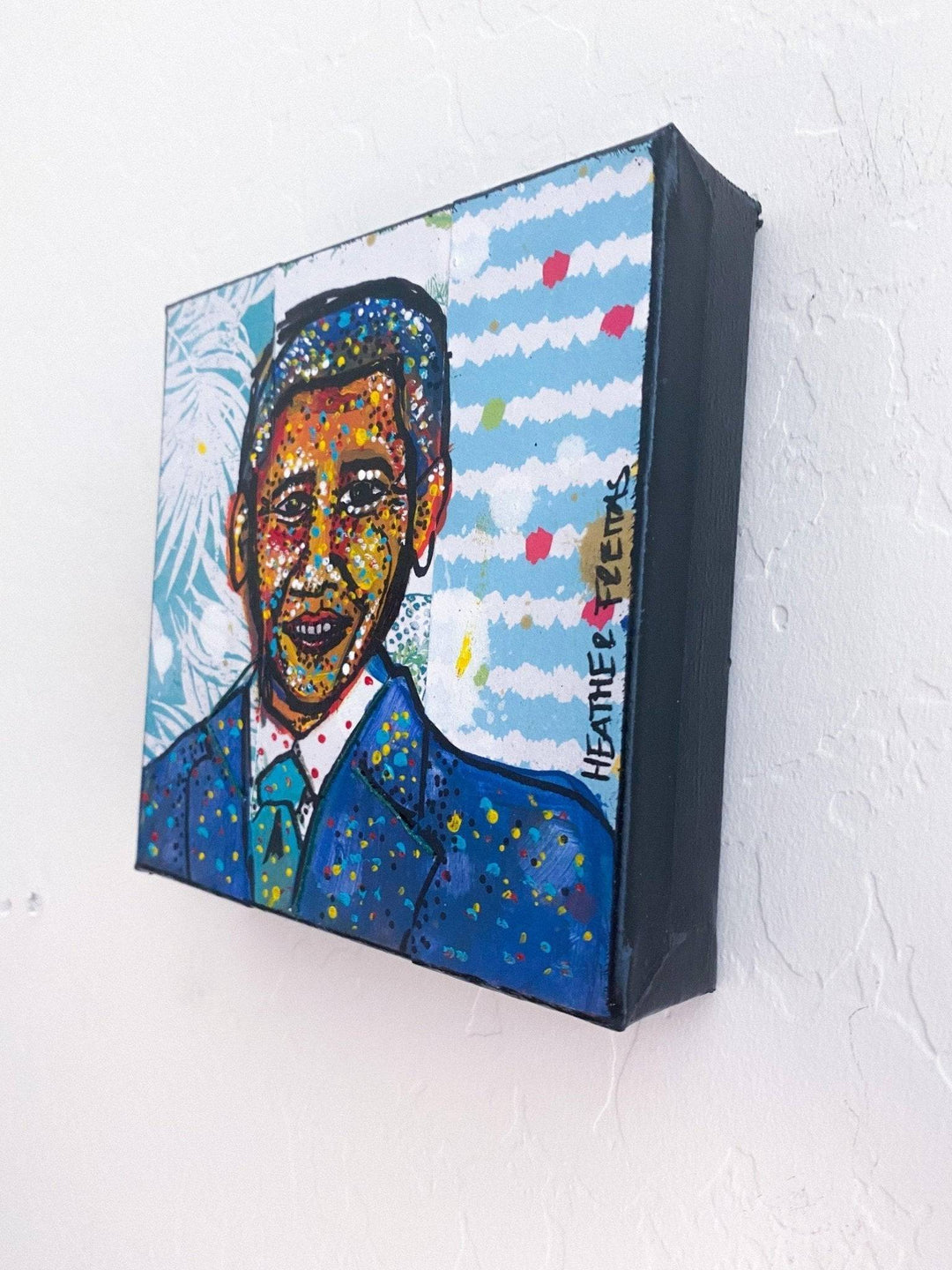 Obama Portrait Study Heather Freitas 