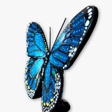 Ocean Blue Butterfly Sculpture