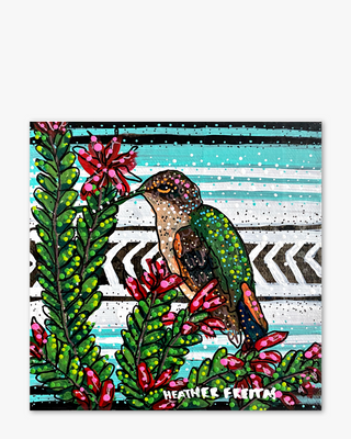 Ocotillo Hummingbird ( Original Painting )